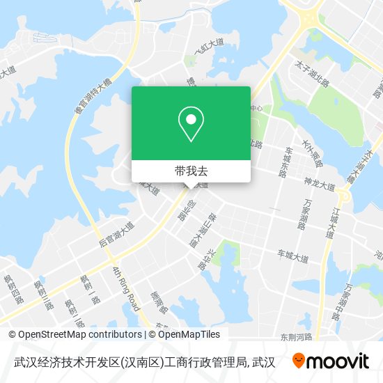 武汉经济技术开发区(汉南区)工商行政管理局地图