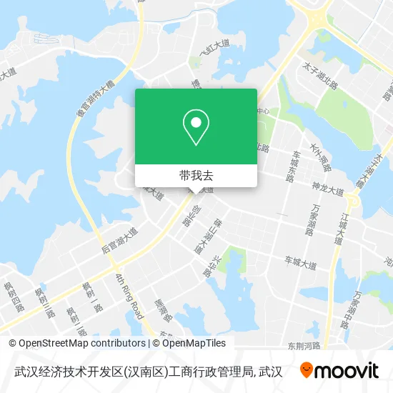 武汉经济技术开发区(汉南区)工商行政管理局地图