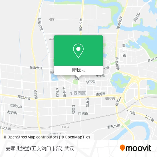 去哪儿旅游(五支沟门市部)地图