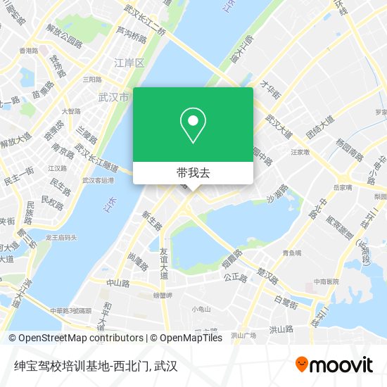 绅宝驾校培训基地-西北门地图