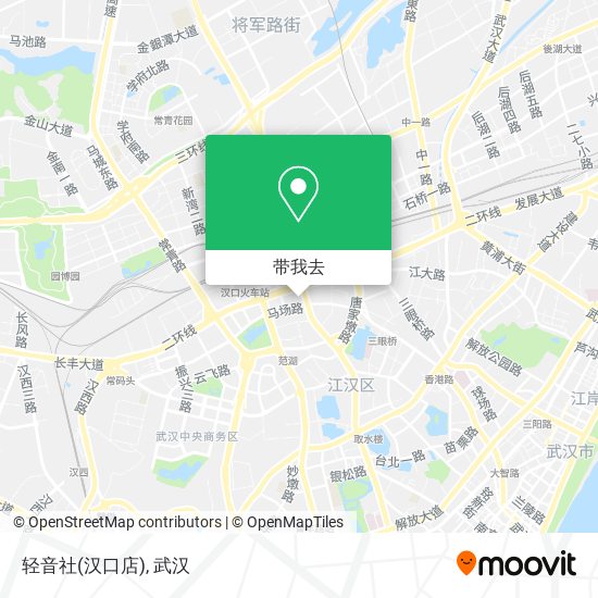 轻音社(汉口店)地图