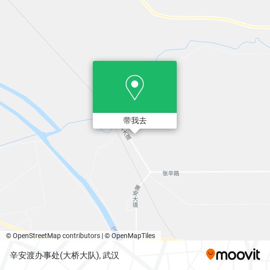 辛安渡办事处(大桥大队)地图