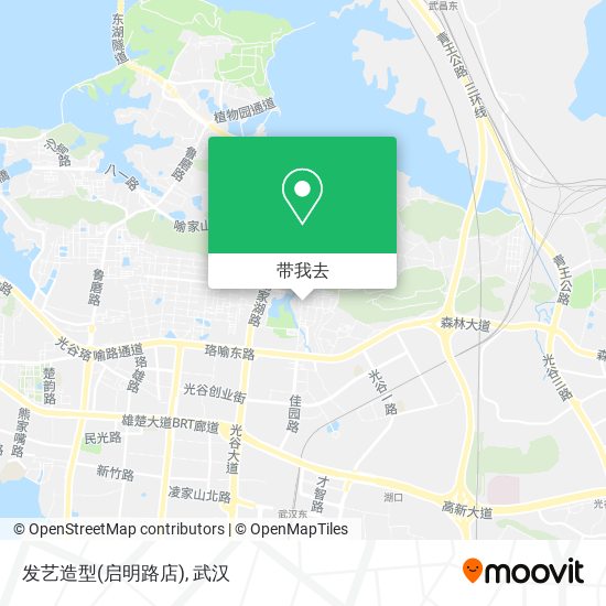 发艺造型(启明路店)地图