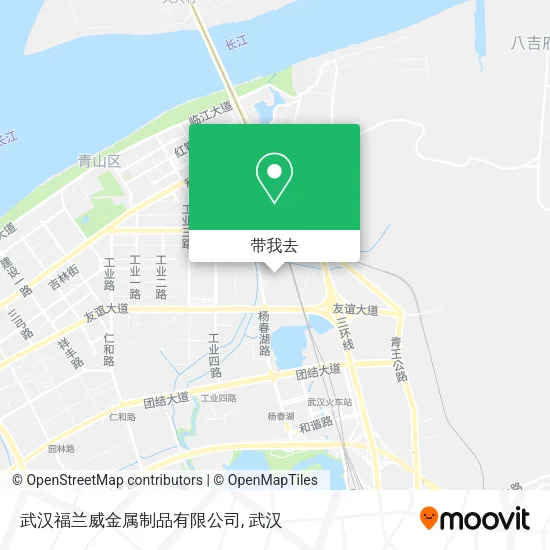 武汉福兰威金属制品有限公司地图