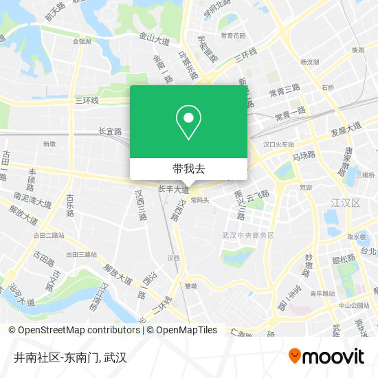 井南社区-东南门地图