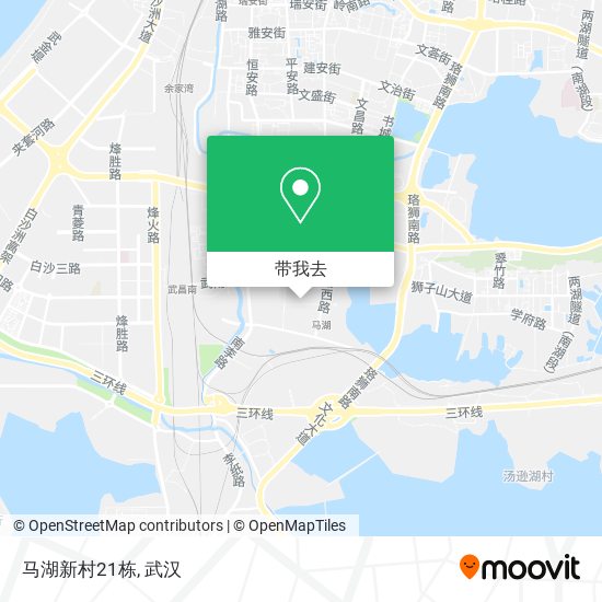 马湖新村21栋地图