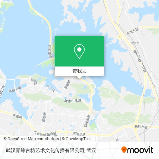 武汉青眸古坊艺术文化传播有限公司地图