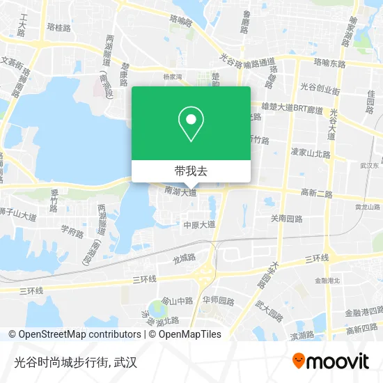 光谷时尚城步行街地图
