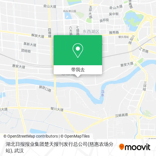 湖北日报报业集团楚天报刊发行总公司(慈惠农场分站)地图