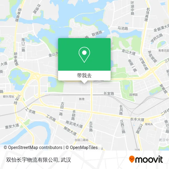 双怡长宇物流有限公司地图