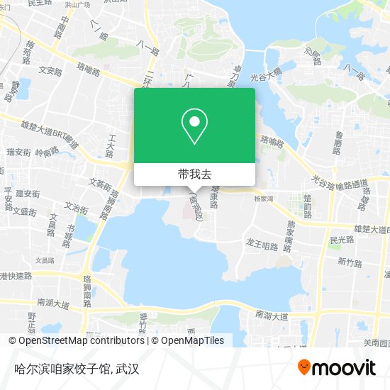 哈尔滨咱家饺子馆地图