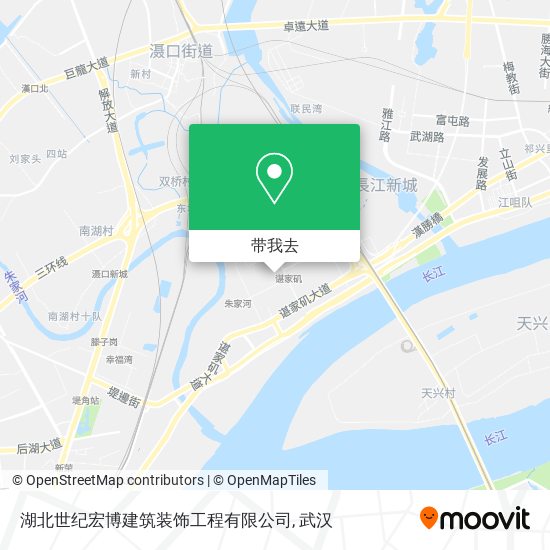 湖北世纪宏博建筑装饰工程有限公司地图
