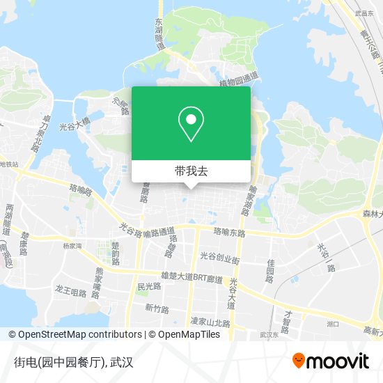 街电(园中园餐厅)地图