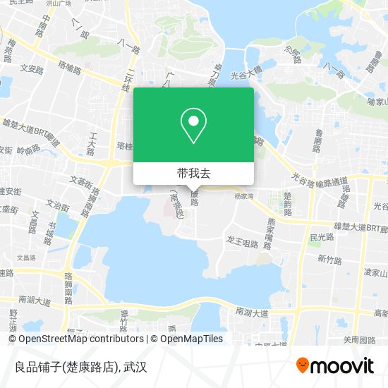 良品铺子(楚康路店)地图