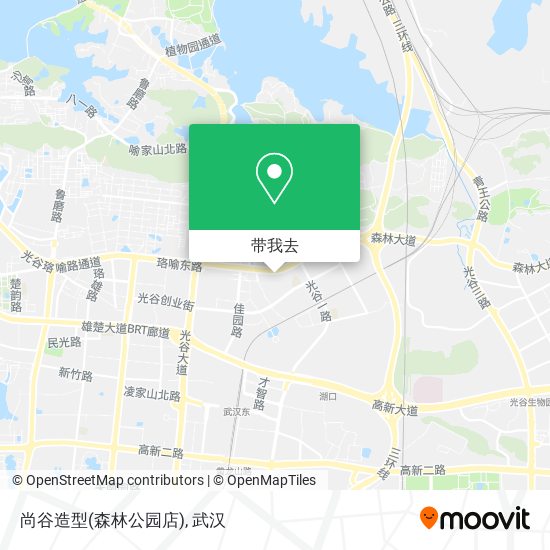 尚谷造型(森林公园店)地图