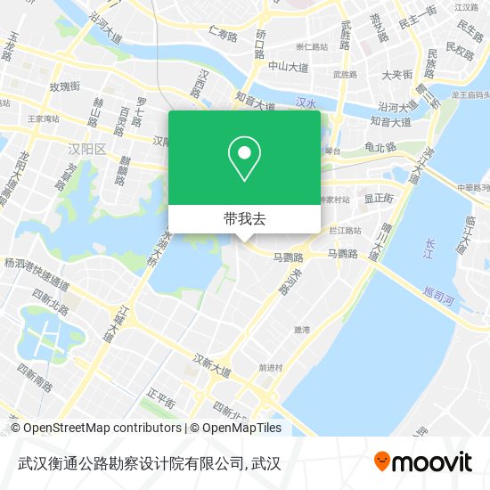 武汉衡通公路勘察设计院有限公司地图