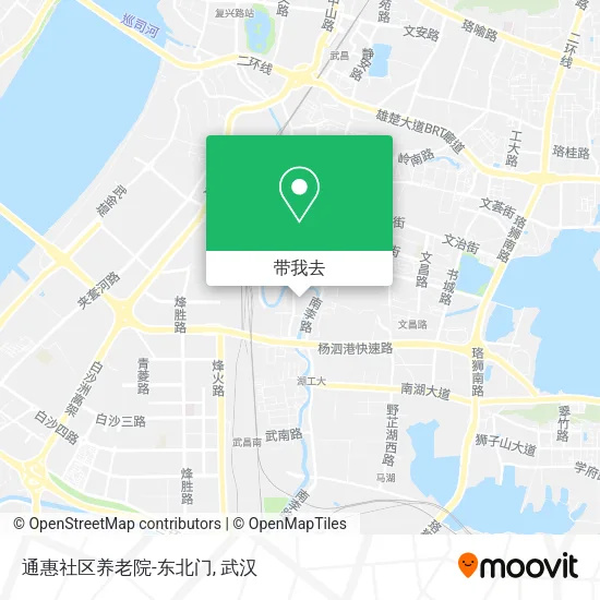 通惠社区养老院-东北门地图