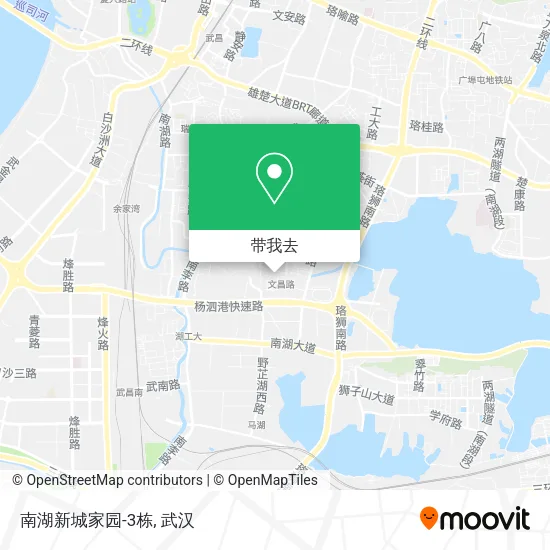 南湖新城家园-3栋地图
