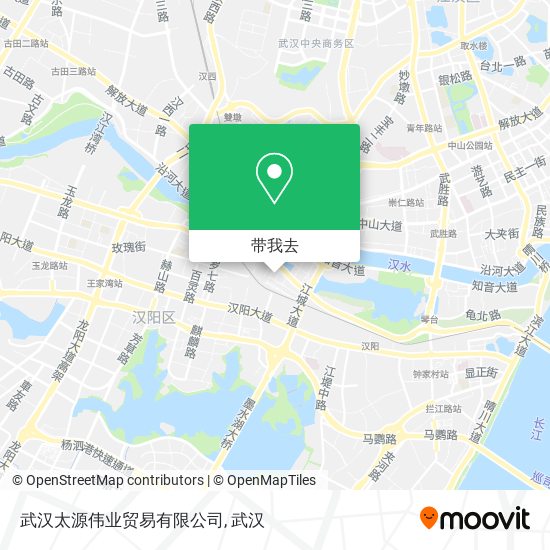 武汉太源伟业贸易有限公司地图