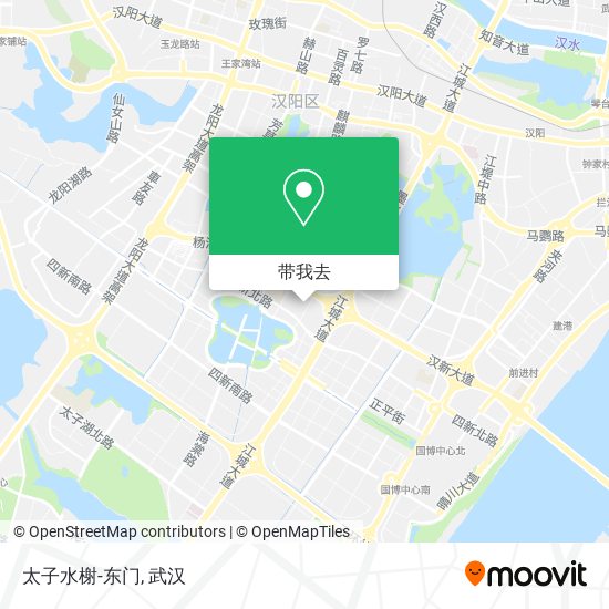 太子水榭-东门地图