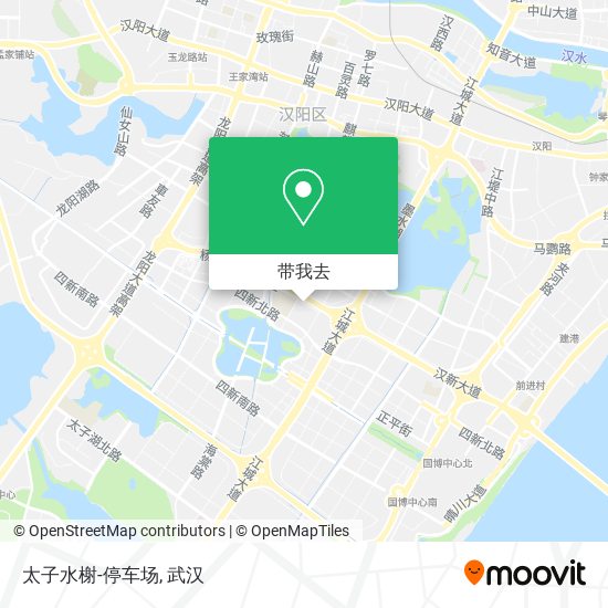 太子水榭-停车场地图