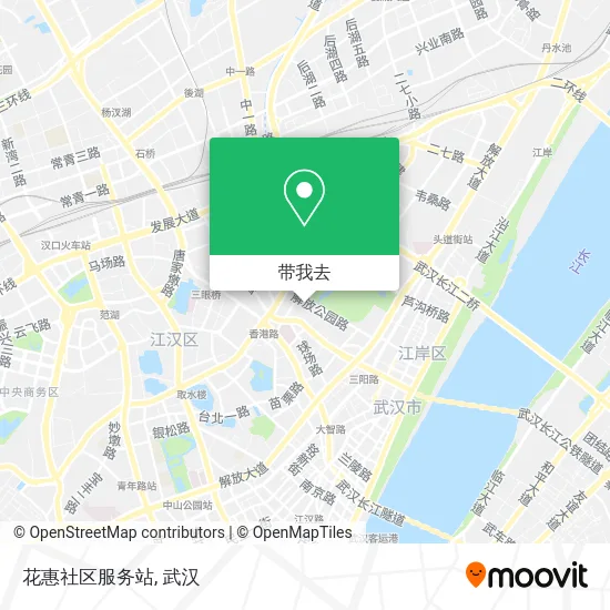 花惠社区服务站地图