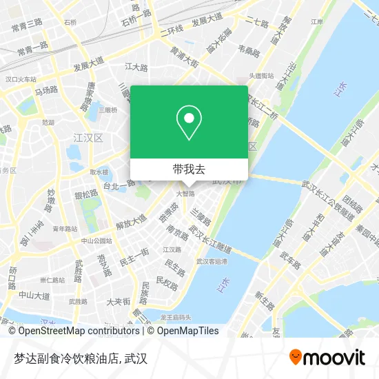 梦达副食冷饮粮油店地图