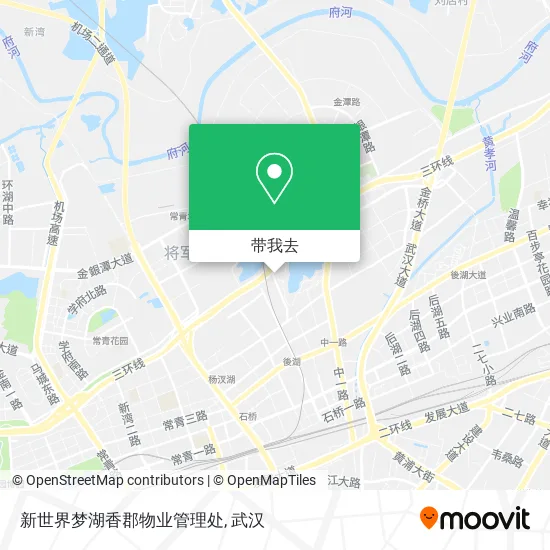 新世界梦湖香郡物业管理处地图