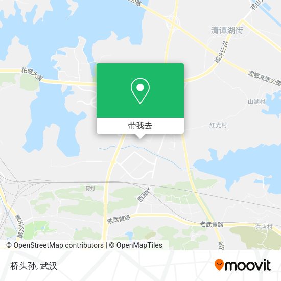 桥头孙地图