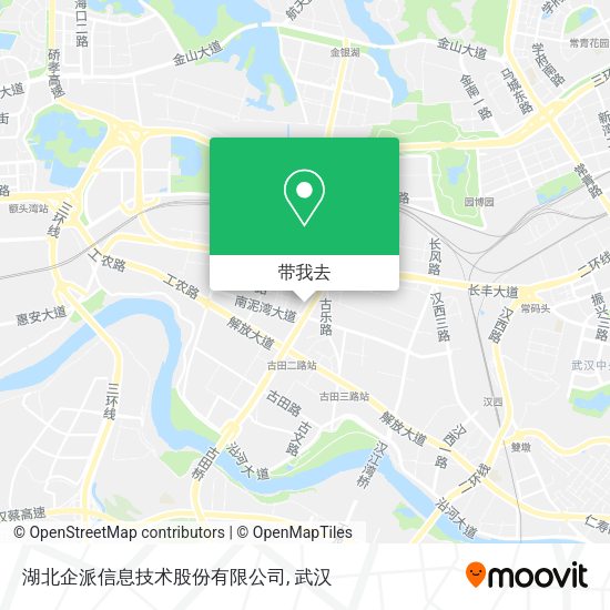 湖北企派信息技术股份有限公司地图