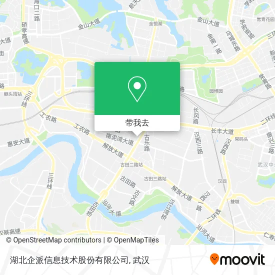 湖北企派信息技术股份有限公司地图