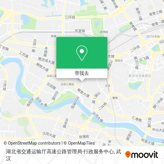 湖北省交通运输厅高速公路管理局-行政服务中心地图