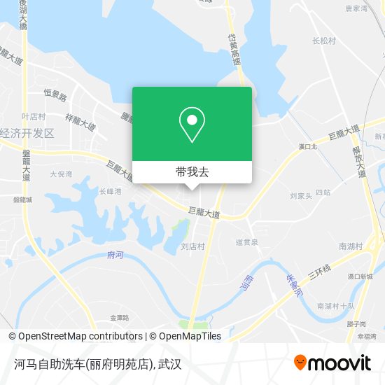河马自助洗车(丽府明苑店)地图