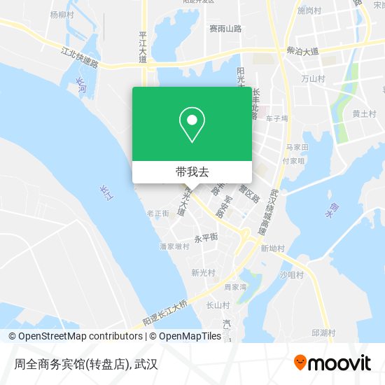 周全商务宾馆(转盘店)地图