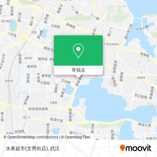 水果超市(文秀街店)地图