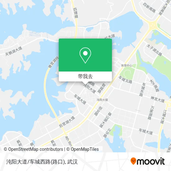 沌阳大道/车城西路(路口)地图