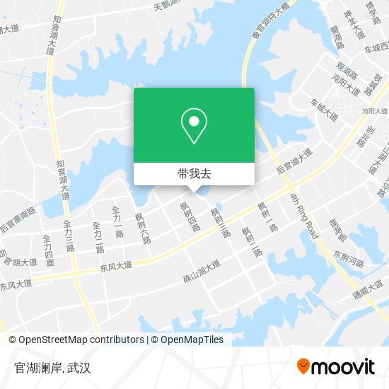 官湖澜岸地图