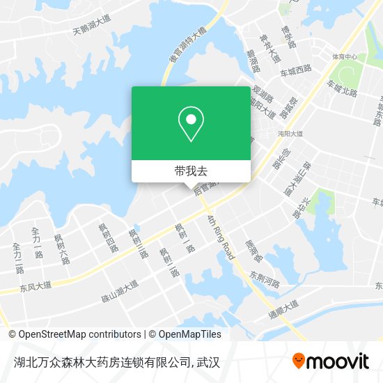 湖北万众森林大药房连锁有限公司地图