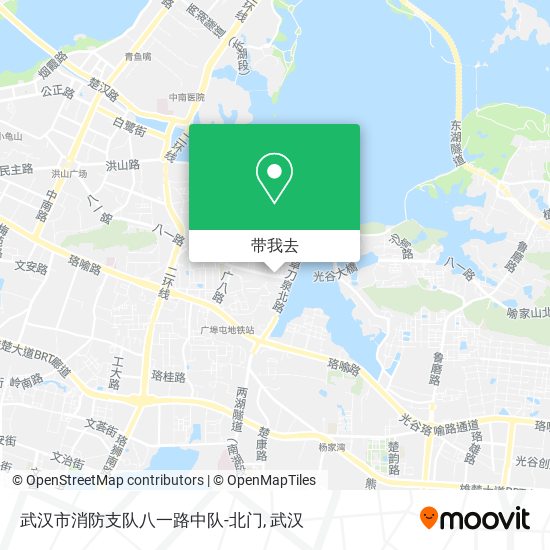 武汉市消防支队八一路中队-北门地图