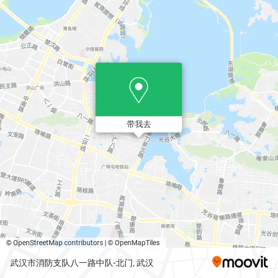 武汉市消防支队八一路中队-北门地图
