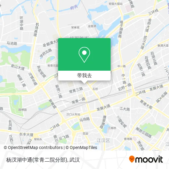 杨汊湖中通(常青二院分部)地图