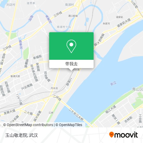 玉山敬老院地图