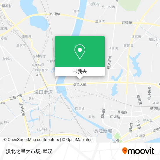 汉北之星大市场地图