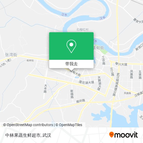 中林果蔬生鲜超市地图