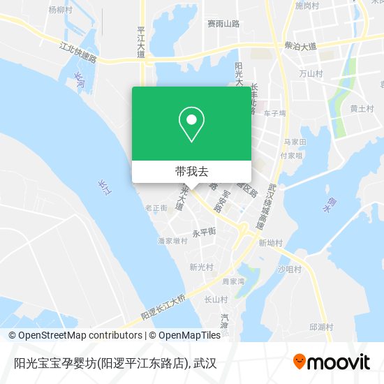 阳光宝宝孕婴坊(阳逻平江东路店)地图