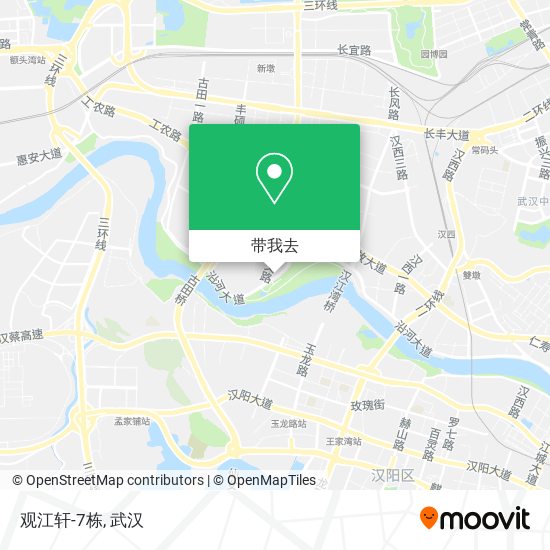 观江轩-7栋地图