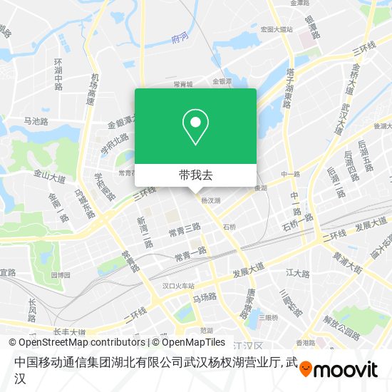 中国移动通信集团湖北有限公司武汉杨杈湖营业厅地图