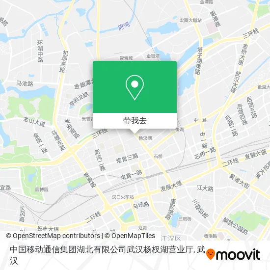 中国移动通信集团湖北有限公司武汉杨杈湖营业厅地图