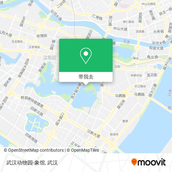 武汉动物园-象馆地图