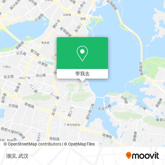 湖滨地图